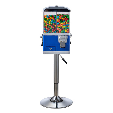 Gumball Machine with Stand Vending Coin Bank Vintage Candy Dispenser Bule