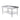 Stainless Steel Work Table, 30 x 48 x 26 Inch Commercial Food Prep Worktable, 3-Sided Backsplash Heavy Duty Prep Worktable, Metal Work Table with Adjustable Height for Restaurant Home Hotel
