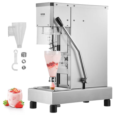 Ice Cream Blender 750W Ice Cream Mixer Stir Machine 304 Stainless Steel