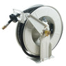 Fuel Hose Reel, 1/2" x 50', Extra Long Retractable Machine Oil Hose Reel, Spring Driven Auto Swivel Rewind, Heavy-Duty Carbon Steel Construction with Hose for Auto Repair, Industries, 2300 PSI