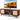 Rattan TV Stand for 75in TV, Boho TV Stand with Rattan Door, Entertainment Center with Build-in Socket, Storage Cabinet with 2 Shelves, Modern TV Console for Living Room, Media Room, Walnut