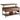 Lift Top Coffee Table 39.4" Rectangle Coffee Table with Light & USB Brown