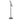 Pedestal Sign Holder, 8.5 x 11 Inch Vertical and Horizontal Adjustable Poster Stand, Heavy-Duty Floor Standing Sign Holder with Round Base for Display, Advertisement, and Outdoor, Black