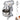 Commercial Food Mixer 30Qt 1100W 3 Speeds Adjustable 105/180/408 RPM Heavy Duty 110V with Stainless Steel Bowl Dough Hooks Whisk Beater for Schools Bakeries Restaurants Pizzerias