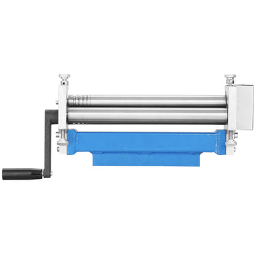 Slip Roll Machine, 12.6 inches Forming Width in 20 Gauge Capacity, Sheet Metal Slip Roller Rolling Bending Machine, with 2 Detachable Rollers for Low Carbon Steel Copper Aluminum Alloy Sheet