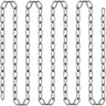 Grade 30 Chain 1/4 Inch by 100Ft Length Grade 30 Proof Coil Chain Zinc Plated Grade 30 Chain for Towing Logging Agriculture and Guard Rails