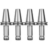 4Pcs CAT40 Tool Holder ER16 Collet Chuck Set length 100mm Chuck Tool Holder Set Mill Holder for CNC Engraving Machine Milling Lathe(4Pcs CAT40 ER16 100mm)