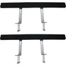 Boat Trailer Guide-ons, 48", 2PCS Rustproof Steel Trailer Guide ons, Trailer Guides with Carpet-Padded Boards, Mounting Parts Included, for Ski Boat, Fishing Boat or Sailboat Trailer