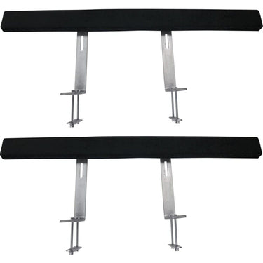Boat Trailer Guide-ons, 48", 2PCS Rustproof Steel Trailer Guide ons, Trailer Guides with Carpet-Padded Boards, Mounting Parts Included, for Ski Boat, Fishing Boat or Sailboat Trailer