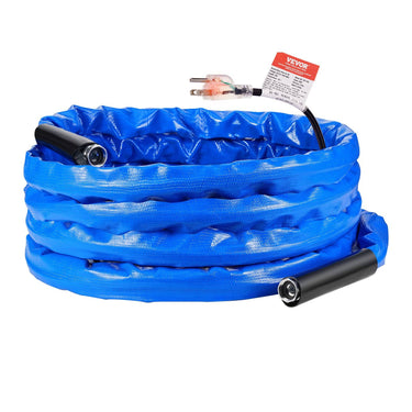 30ft Heated Water Hose for RV -45°F Antifreeze Heated Drinking Water Hose