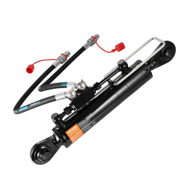 Hydraulic Top Link Cat. 2-2(8-5/16 in, 19-11/16~28 in), Hydraulic Cylinder with 2 Hoses & G3/8" Check Valve
