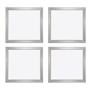 Screen Printing Kit, 4 Pieces Aluminum Silk Screen Printing Frames, 20x20inch Silk Screen Printing Frame with 110 Count Mesh, High Tension Nylon Mesh and Sealing Tape for T-shirts DIY Printing