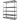 Storage Shelving Unit, 5-Tier Adjustable, 2000 lbs Capacity, Heavy Duty Garage Shelves Metal Organizer Wire Rack, Black, 60" L x 24" W x 78" H for Kitchen Pantry Basement Bathroom Laundry Closet