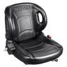 Universal Forklift Seat,Tractor Seat with Adjustable Angle Back, Micro Switch and Seatbelt,Wrap-around Forklift Seat for Tractor Loader Excavator