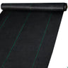 2*3FT300FT Premium Weed Barrier Fabric Heavy Duty 2.4OZ, Woven Weed Control Fabric, High Permeability Good for Flower Bed, Geotextile Fabric for Underlayment, Polyethylene Ground Cover