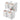 3.5Galx2 + 4.5Galx2 Ingredient Storage Container Airtight Kitchen Bin