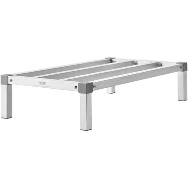 Newly Upgraded!Aluminum Dunnage Rack Stationary Dunnage Rack 36' x 20' x 8' Storage Rack