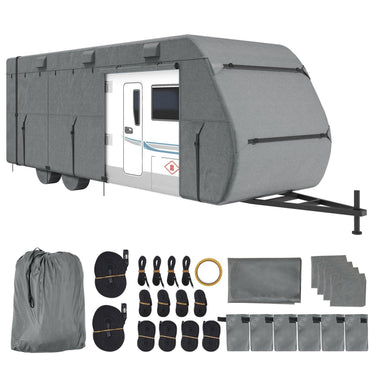Trailer Travel RV Cover 28-31 ft Class A Camper Cover 300D Oxford Fabric