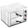 Electric Countertop Pizza Oven 12" Adjustable Temperature 0-120Min Timer
