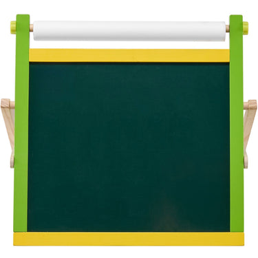 3-in-1 Tabletop Kids Art Easel Double-Sided Magnetic Whiteboard Chalkboard