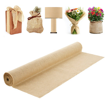 Burlap Fabric Roll Burlap Tree Wrap 40 in x 30 ft for Crafts & Plants
