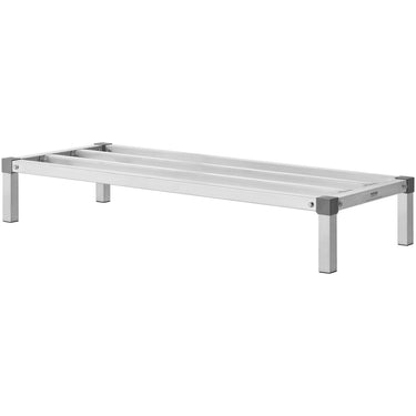 Newly Upgraded!Aluminum Dunnage Rack Stationary Dunnage Rack 48' x 20' x 8' Storage Rack