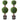 2 Pack 3' Artificial Boxwood Topiary Tree Faux Plant UV Decor In/Outdoor