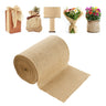 Burlap Fabric Roll Burlap Tree Wrap 14 in x 150 ft for Crafts & Plants