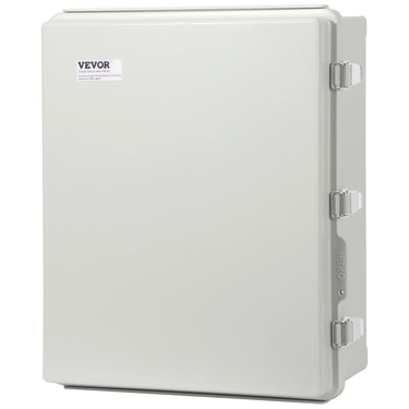 Outdoor Electrical Junction Box, 20.87 x 16.92 x 7.87 in, ABS Plastic Electrical Enclosure Box with Hinged Cover Stainless Steel Latch, IP67 Dustproof Waterproof for Outdoor Electrical Projects