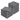Interlocking Drainage Mat, 12'x12' Modular Cushion Durable PP Material, 40 Pcs Splicing Drainage Mats, Non-Slip Drainage Floor Tile and Shower Mat, for Garage, Garden, Kitchen & Outdoor, Grey