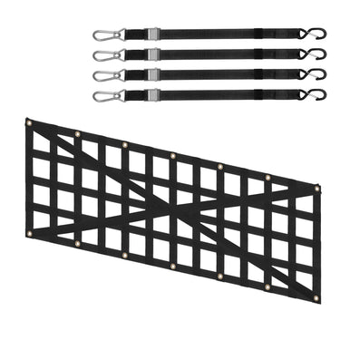 Tailgate Net Pickup Truck Tailgate Net 54" x 18" Adjustable Cross Design