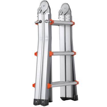 Telescoping Ladder A Frame 9.5 FT Extension Multi-Function for Homework