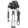 37.77cc Gas-Powered T Post Driver 4-Stroke Fence Piling Pounder w/ 3 Head
