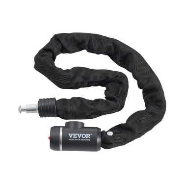 Bike Chain Lock 2.79 Ft Combination Bicycle Chain Lock with 2 Keys 8mm