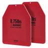 Weight Vest Plates for Strength Training Running Workout 2x8.75 LB Plates