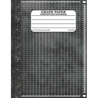 Graph Paper Composition Notebook: Math and Science Lover Graph Paper Cover (Quad Ruled 5 squares per inch, 100 pages) Birthday Gifts For Math Lover Te