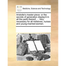 Aristotle's Master-Piece: Or the Secrets of Generation Display'd in All the Parts Thereof; ... Very Necessary for All Midwives, Nurses and Young