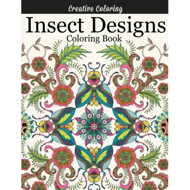 Insect Designs Coloring Book