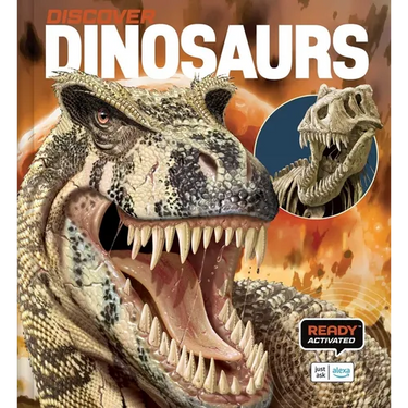 Discover: Dinosaurs (Ready Activated): An Alexa Interactive Book--Books You Can Talk to with Amazon Alexa and Echo by Readyland
