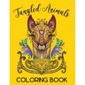 Tangled Animals Coloring Book: Relaxation and Stress-Relieving Animals Coloring Book With Fancy Tangled Designs - Deer, Cat, Lion, Bear, Butterfly, F