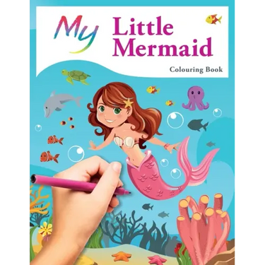My Little Mermaid Colouring Book: Cute Creative Children's Colouring