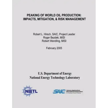 Peaking of World Oil Production: Impacts, Mitigation, & Risk Management
