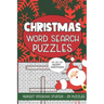 Christmas Word Search Puzzles: Seek and Find Word Circle Puzzle Book Holiday Seasonal Activity Book for Kids and Adults