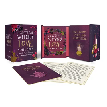 The Practical Witch's Love Spell Deck: 100 Spells for Passion, Romance, and Desire