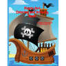 Pirate Girl Coloring and Activity Book