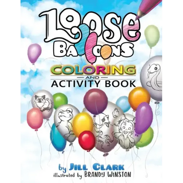 Loose Balloons Coloring and Activity Book