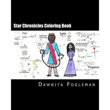 Star Chronicles Coloring Book: Bible Based Study of the Constellations