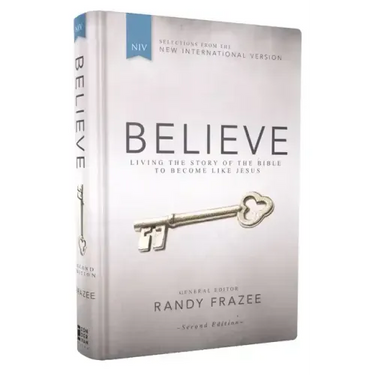 Niv, Believe, Hardcover: Living the Story of the Bible to Become Like Jesus