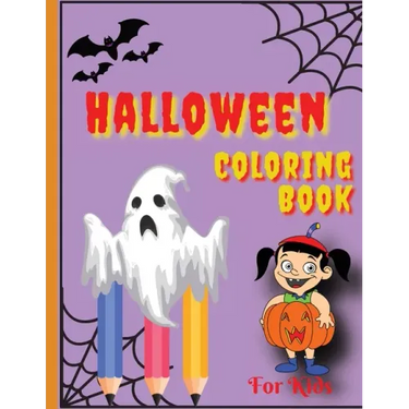Halloween Coloring Book: Happy Halloween Coloring Book for Toddlers (Halloween Books for Kids)