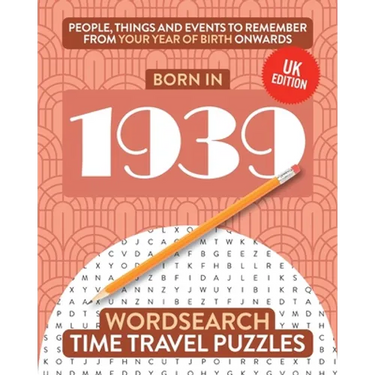 Born in 1939: Your Life in Wordsearch Puzzles